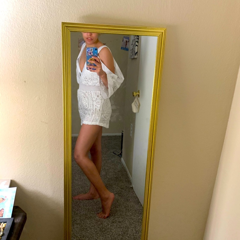 Zaful White Cover Up